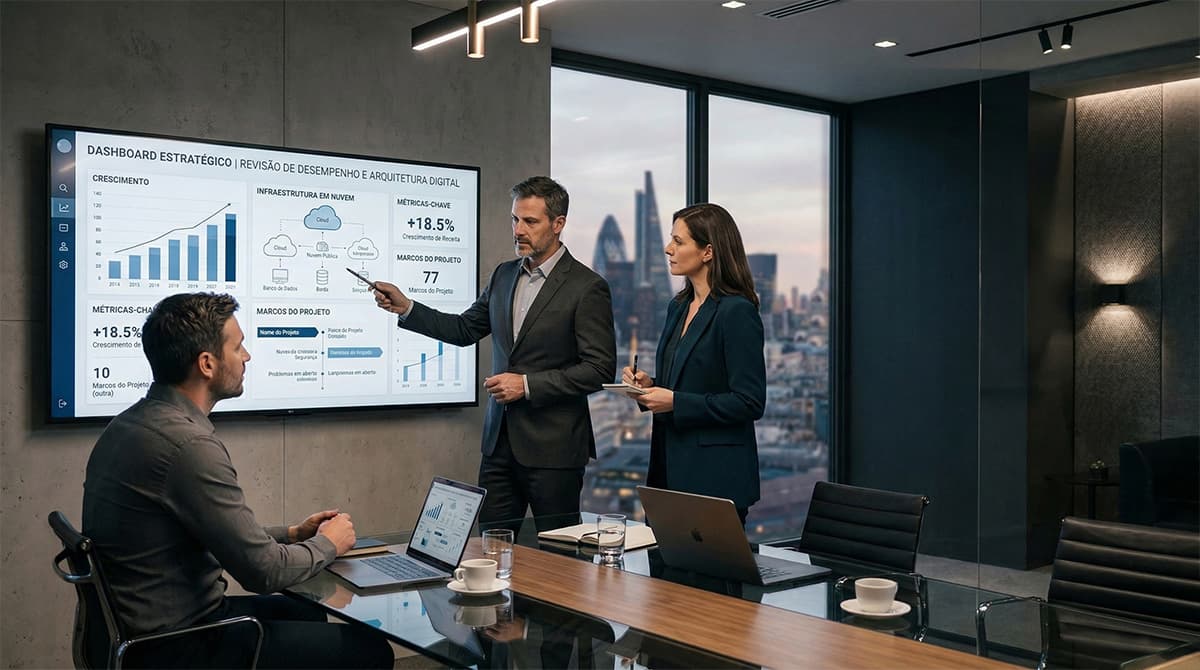 Estratégia corporativa e arquitetura digital
